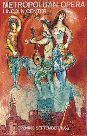 MARC CHAGALL (after) Carmen